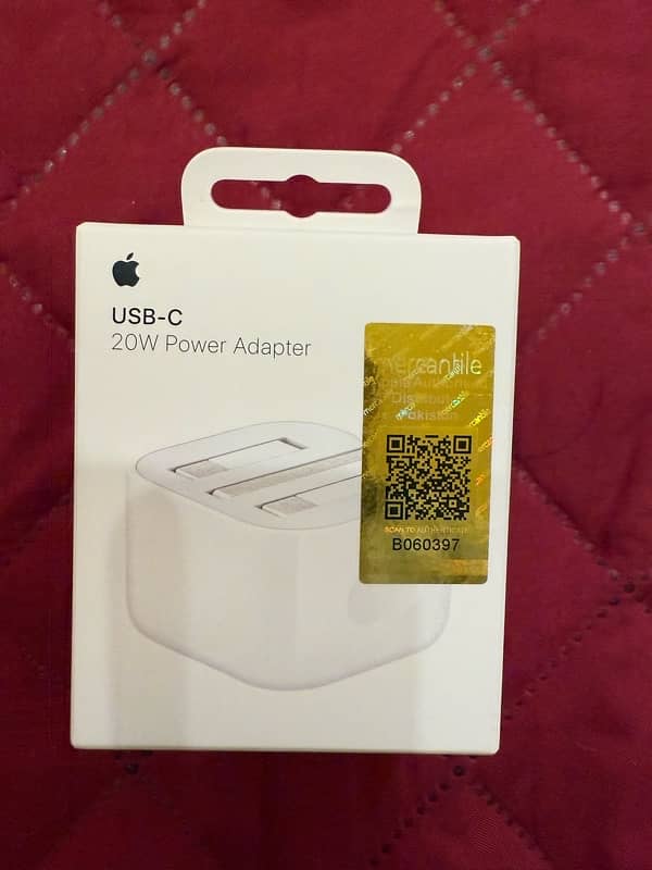 Apple Charger Original 20W White Original 0