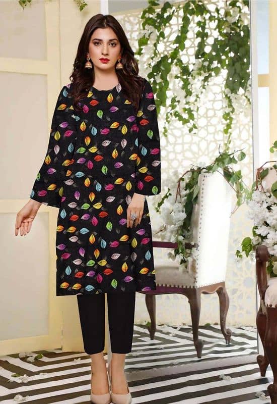 Women khaddar suit 12