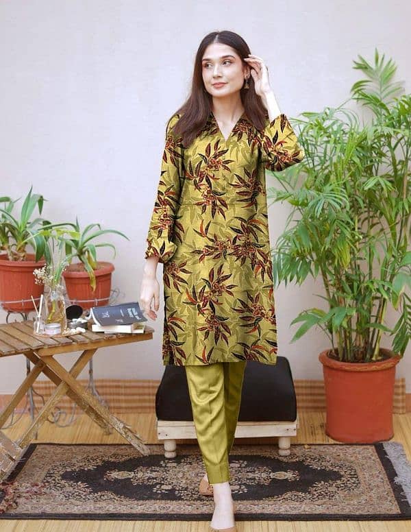 Women khaddar suit 15