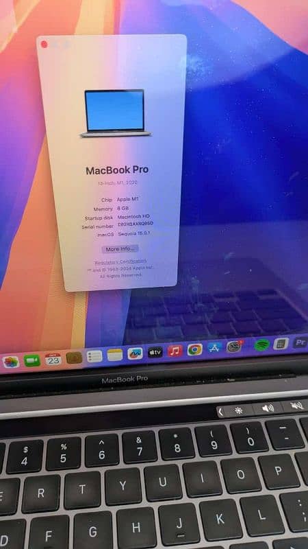 Macbook M1 Pro 8Gb 256Gb Behtreen Condition 3