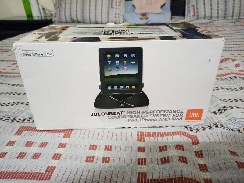 JBL OnBeat speaker dock 6