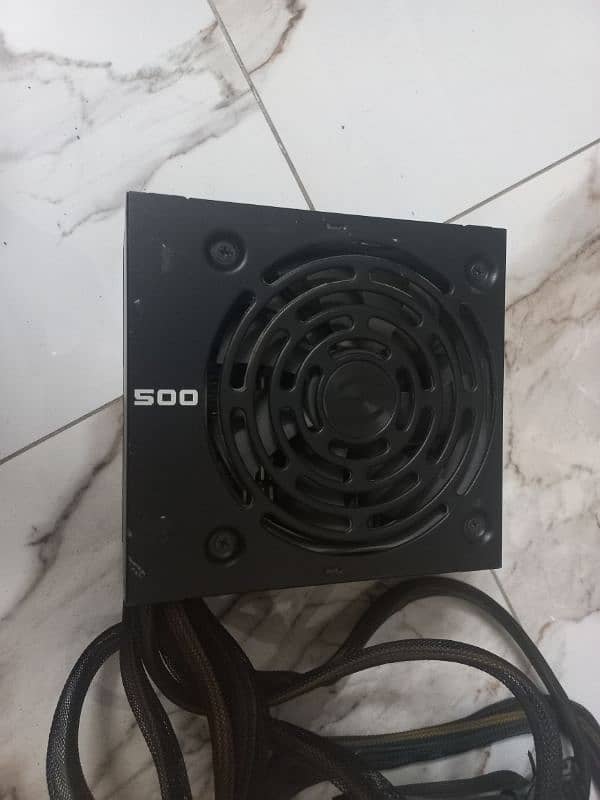 500w EVGA 80+ Silver Power Supply 1