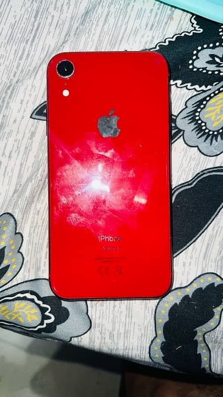 iphone xr 64 GB PTA APPROVED RED COLOR 7