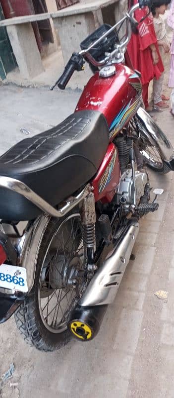 honda CG 125 Karachi number 5