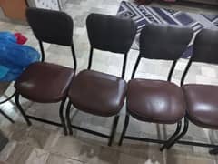 6 chairs