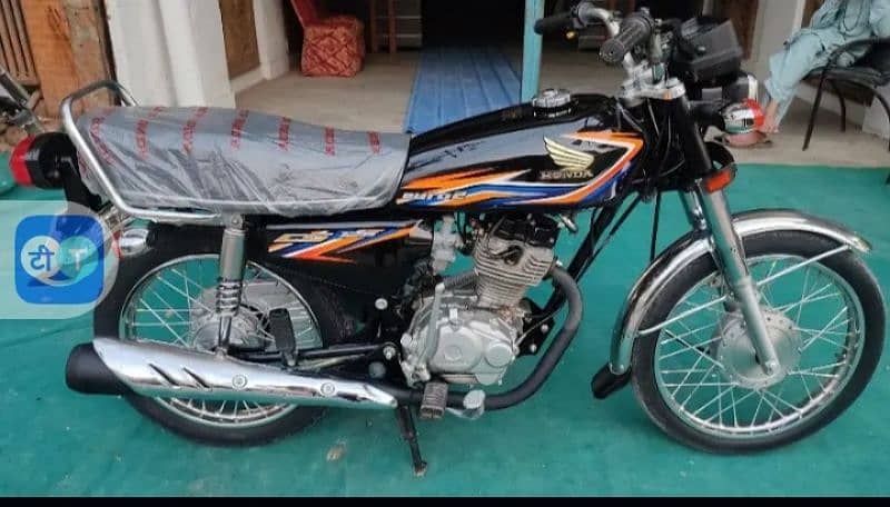 CG Honda 125 sukkur number 1