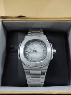 Patek Philippe Geneve Nautilus Swiss Made Automatic Transmission