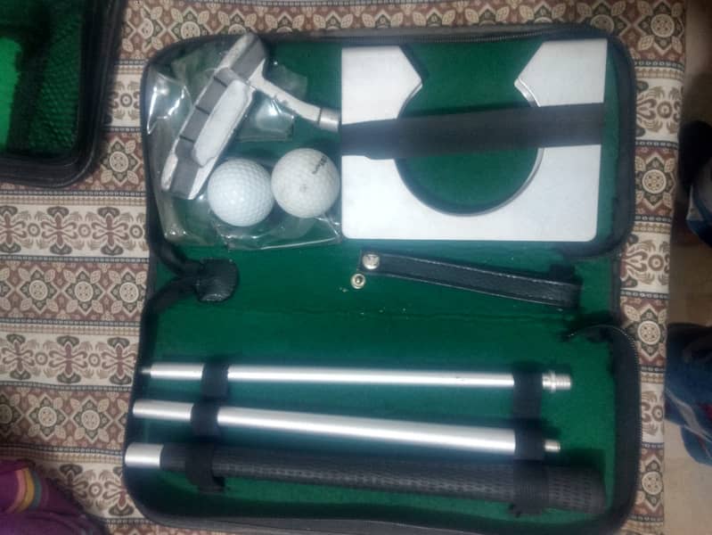 Golf Putter Executive set for indoor in Wooden and Aluminium 2 sets 4