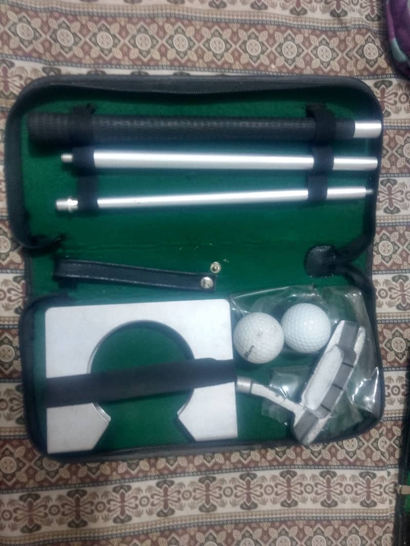 Golf Putter Executive set for indoor in Wooden and Aluminium 2 sets 5