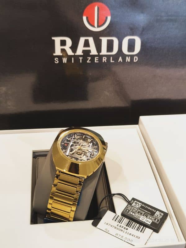 RADO DIASTAR ORIGINAL SKELETON 764.0164. 3015 R12164153 Men Wrist watch 8