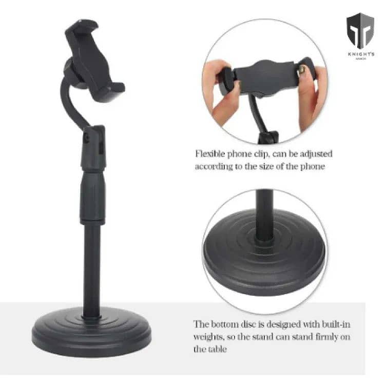 Mobile Phone Holder Stand Adjustable Holder Universal Table Cell Phone 1