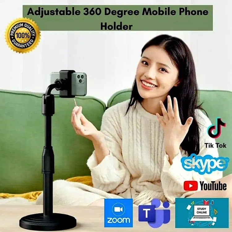 Mobile Phone Holder Stand Adjustable Holder Universal Table Cell Phone 4