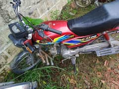 Honda CD 70 2021 RED, Urgent sale