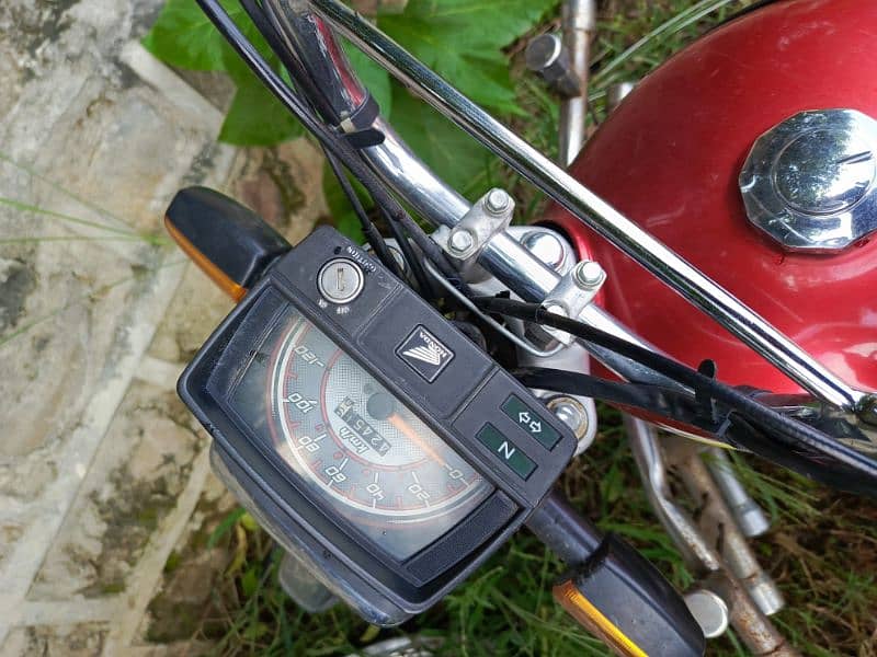 Honda CD 70 2021 RED, Urgent sale 4