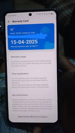 Tecno camon 20 0