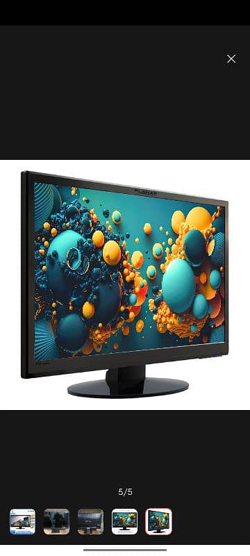 27" INCH 2k LED MONITOR, 16:9 WQHD IPS GAMING LCD HDMI, DP, DVI, VGA 2