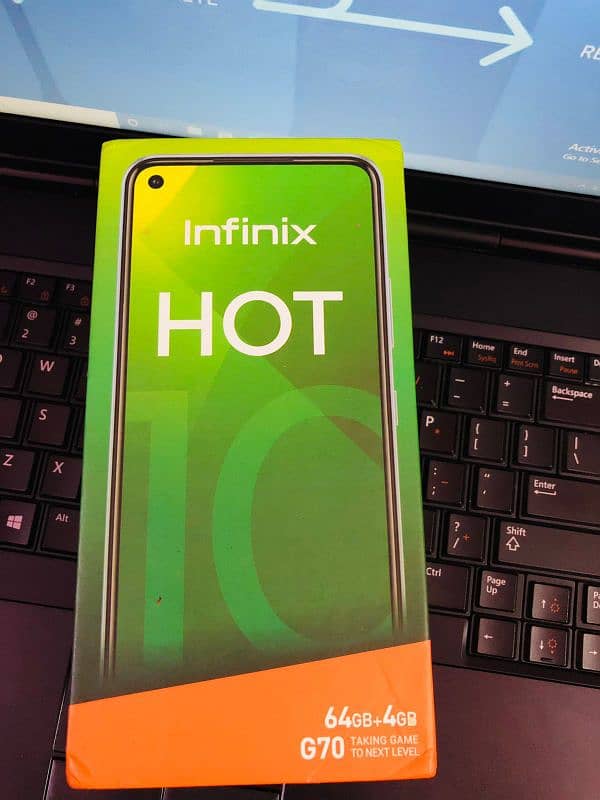 INFINIX HOT 10 4 64 WITH BOX 3