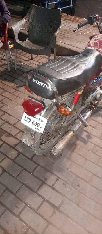 Honda 70 2011 model for sale urgently all bike okay 1