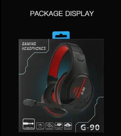 Gaming Headset –  Gaming Headphone Big Headphones With Light Mic