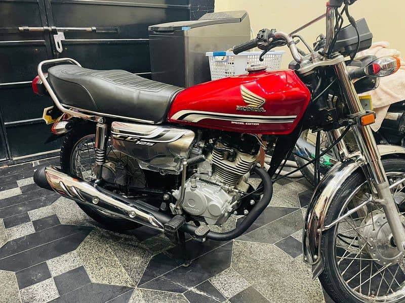 Honda CG125 SE 2019 model. 7