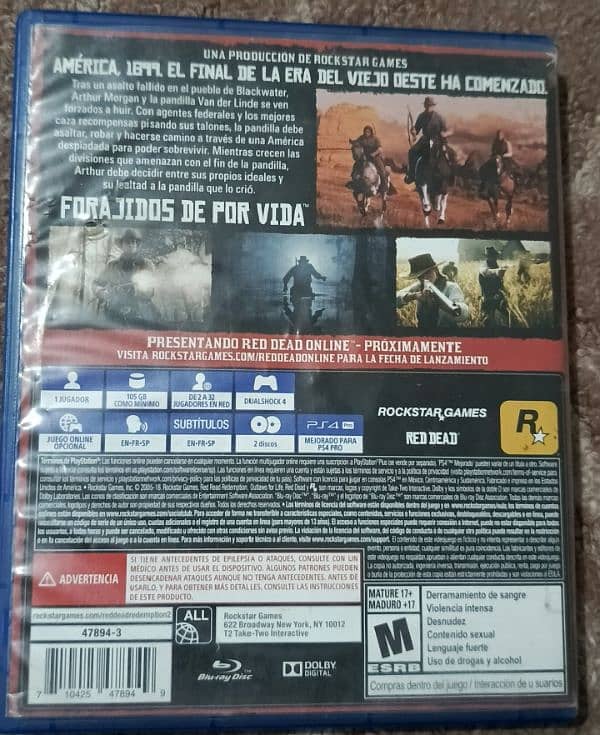 Red dead redemption 2 ps4 1