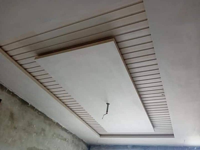 False Ceiling,Gyspum Board,3D Wallpaper,Vinyle Wood Floor,Blinds,Pvc. . 17