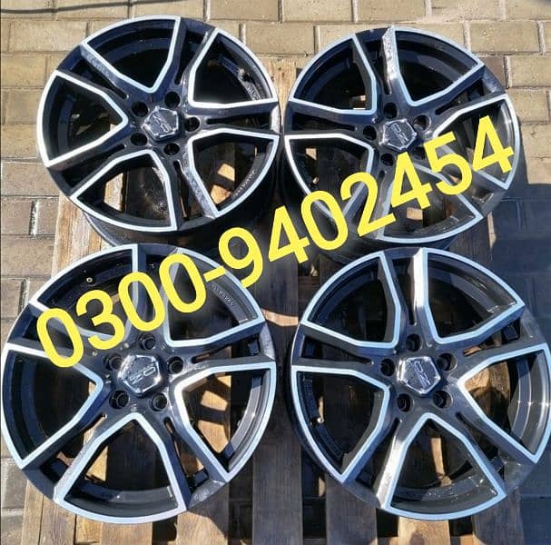 CIVIC 17 inch 2tone alloy rims wheels OZ brand 114*5 pcd 0