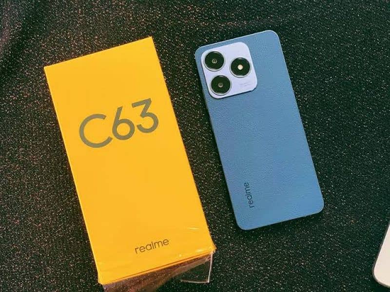 realme c63 6/6 128  just box open need money 0