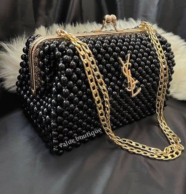 Beautiful pearl bag 5