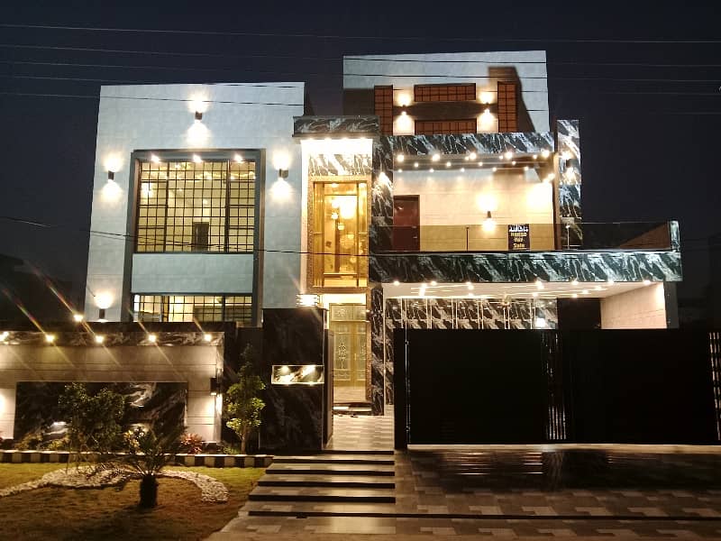 1 Kanal Brand New Dubble storey house available for sale in Nespak 3 defence Road Lahore 0