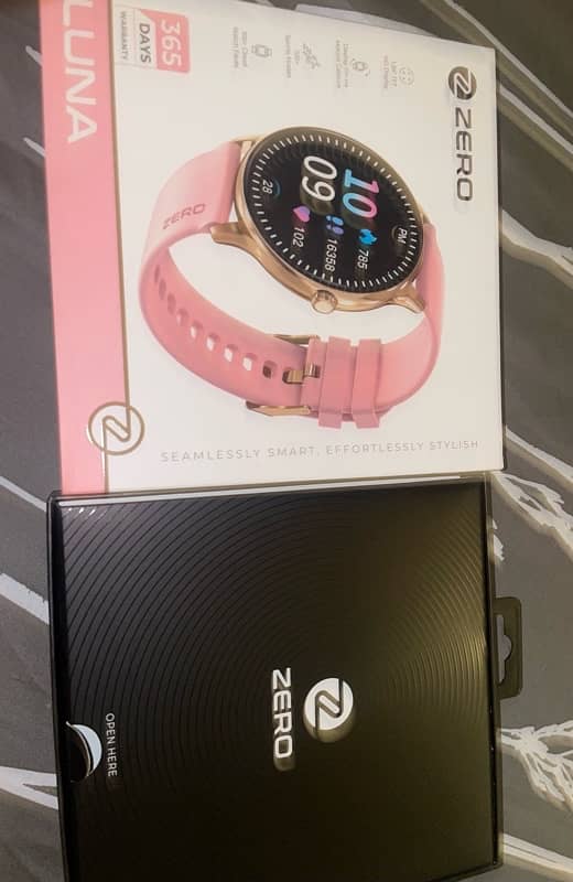 ZERO ROSEGOLD LUNA Smartwatch for Rs. 5000 1