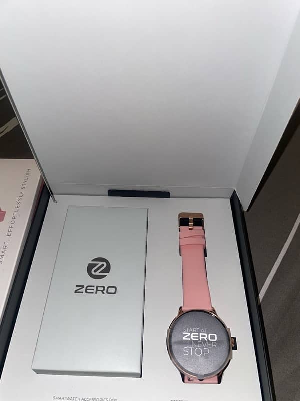 ZERO ROSEGOLD LUNA Smartwatch for Rs. 5000 2