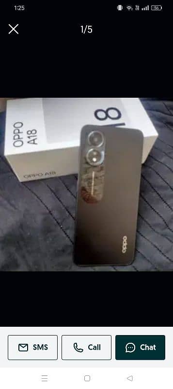 oppo a 18 4 128 8 mai ki wart ma hai box sat hai carg ni hai 0