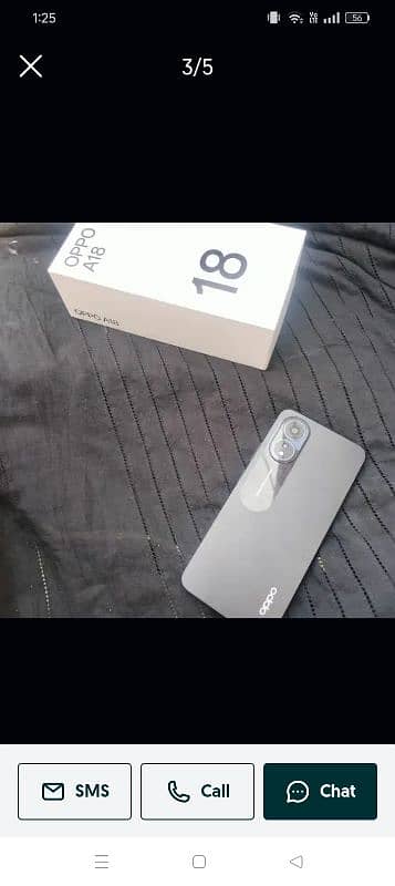 oppo a 18 4 128 8 mai ki wart ma hai box sat hai carg ni hai 2