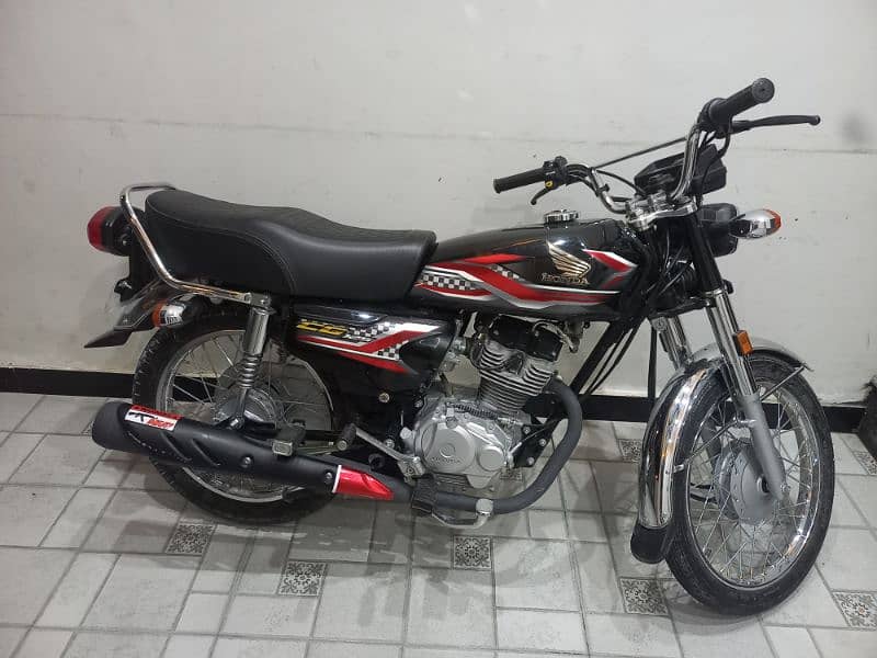 honda cg 125 2024             w. no 0349-9691686 0