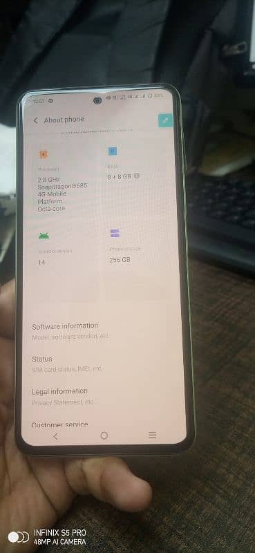 ViVo Y100 8GB Ram 256GB Rom 2