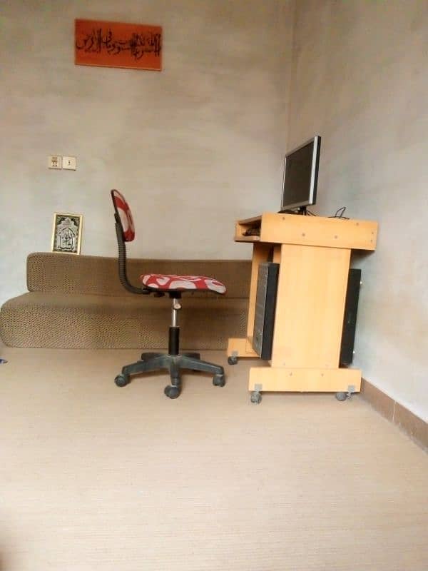 Computer Table and Swivel Chair 5