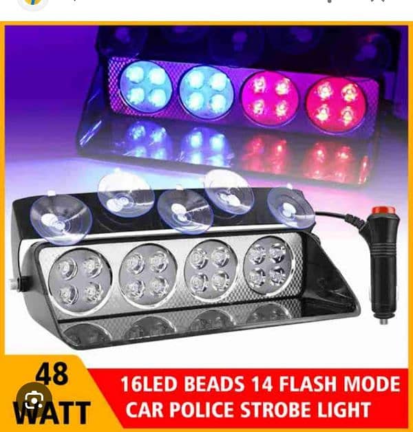 CAR POLICE LIGHT /emergency light/siren/ hooter 1