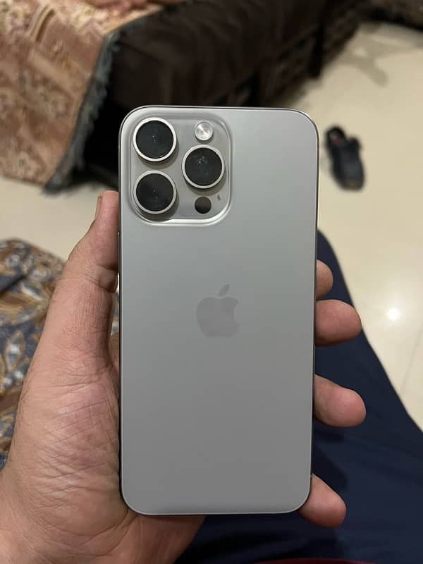 iphone 15 pro max 256gb HK Model PTA Approved 2