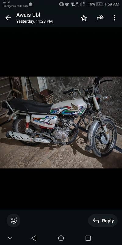 honda 125 model 2023 red colour for sale 1