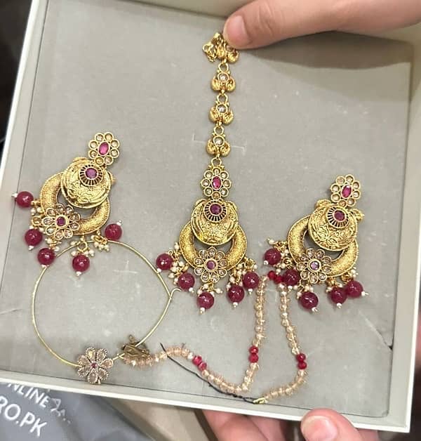 bridal tesoro jewellery set 2