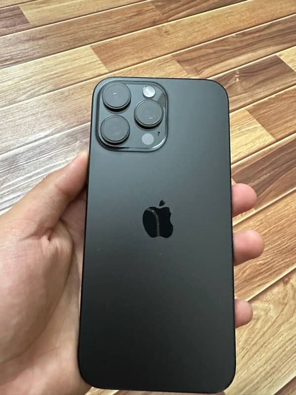 I phone 16 Pro Max 256gb JV Black Titanium Box Opened on 21 Oct 4