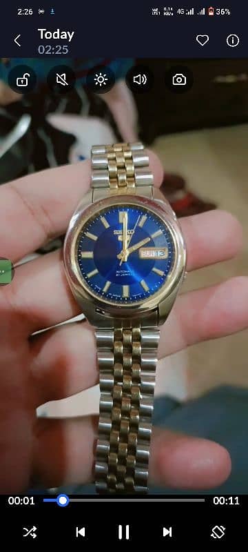 Seiko watch 1