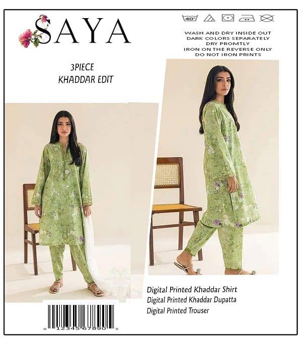 _WINTER COLLECTION_ *SAYA (2024) _KHADDAR 3PC_ 2