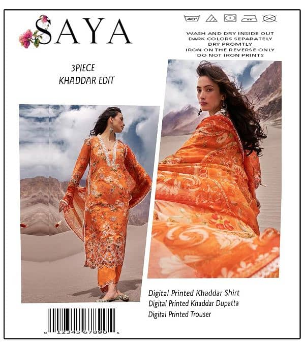 _WINTER COLLECTION_ *SAYA (2024) _KHADDAR 3PC_ 4