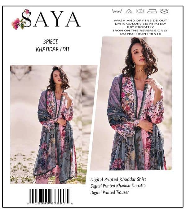 _WINTER COLLECTION_ *SAYA (2024) _KHADDAR 3PC_ 6