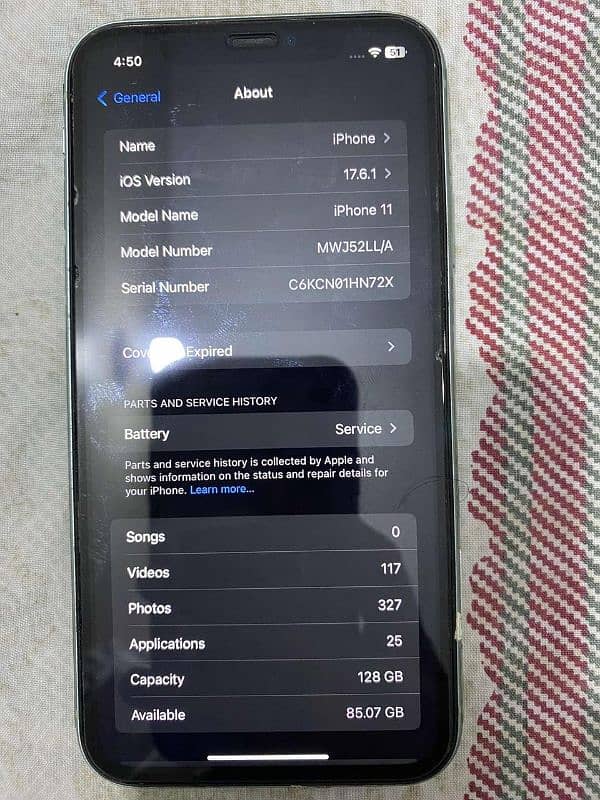 iphone 11 128/GB 5