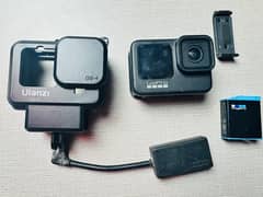 Gopro Hero 9 with Mic Adopter and Case 0