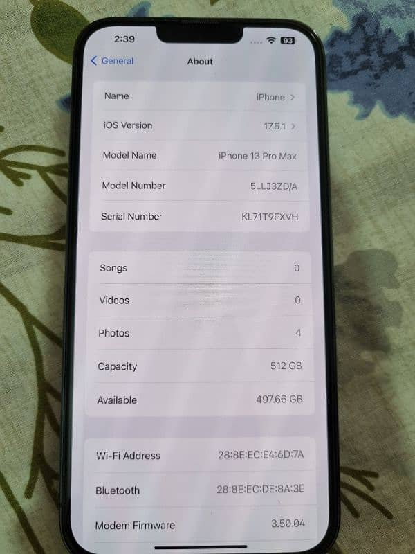 iphone 13 pro max 512gb non p. t. a 3