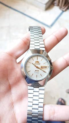 Orient automatic watch for sale,03315138935 contact on WhatsApp